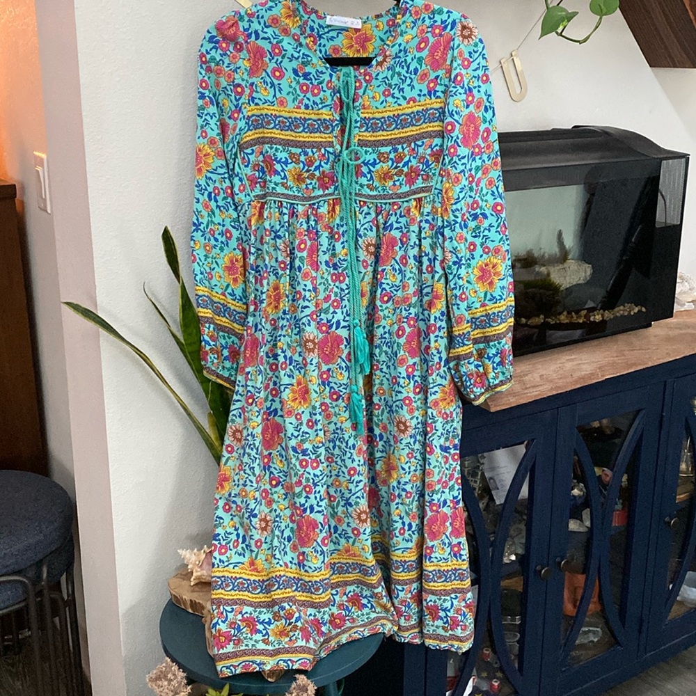 Floral Boho Dress